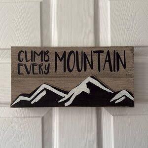 Mountain Wall Hanging